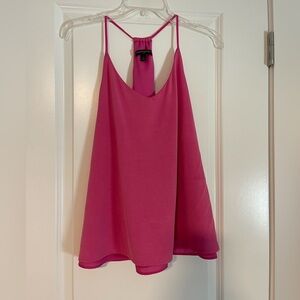 Women’s Banana Republic Vibrant Pink Camisole Swing Top, size S
